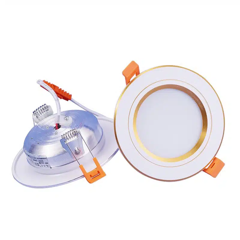 ĐÈN ÂM TRẦN MŨ VIỀN VÀNG 7W