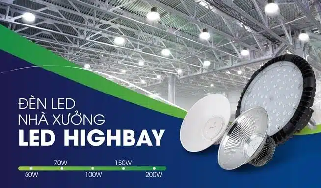 ĐÈN LED NHÀ XƯỞNG NHỮNG TÁC DỤNG TRONG HIỆU QUẢ KINH TẾ