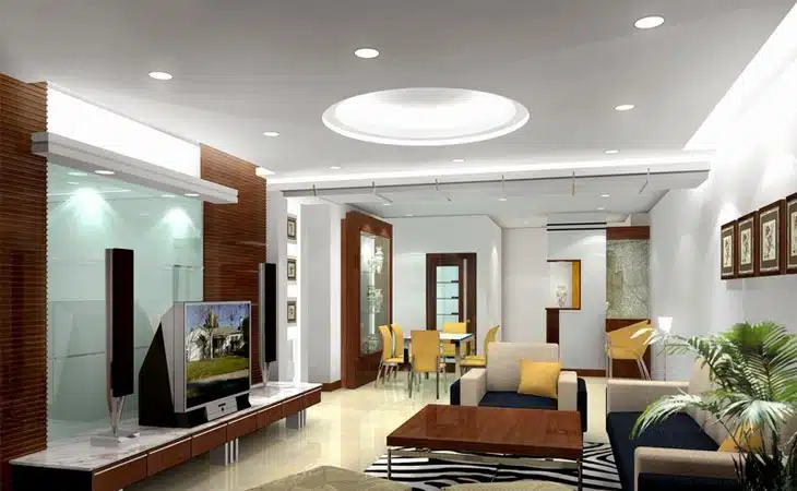 LỰA CHỌN ĐÈN LED PHÙ HỢP CHO PHÒNG KHÁCH THÊM SANG TRỌNG