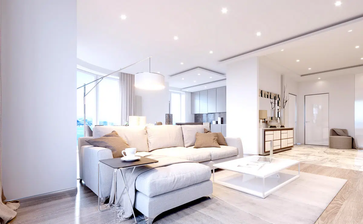 LỰA CHỌN ĐÈN LED PHÙ HỢP CHO PHÒNG KHÁCH THÊM SANG TRỌNG